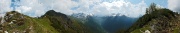59 Panoramica con anticima Vescovo a sx e verso Monte Brate e dx...